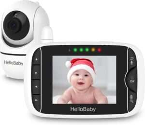 كاميرا وشاشة هلو بيبي لمراقبة الاطفال من انتاج شركة هالو بيبي