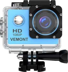 كاميرا اكشن رياضية للمبتدئين من انتاج شركة VEMONT