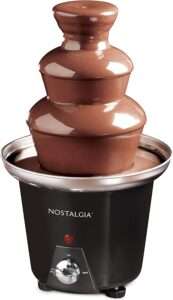 نافورة كهربائية للشوكولاتة من انتاج شركة نوستالجيا
