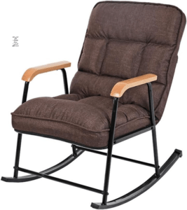 كرسي هزاز قابل للتعديل + مساند للذراعين + مسند للظهر